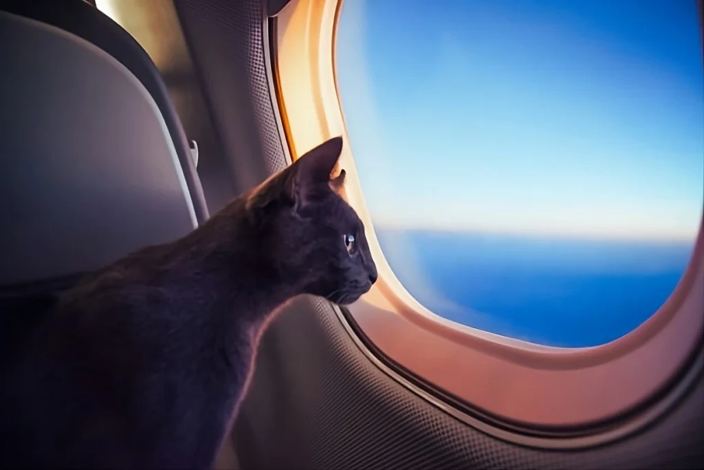 travelling with a cat