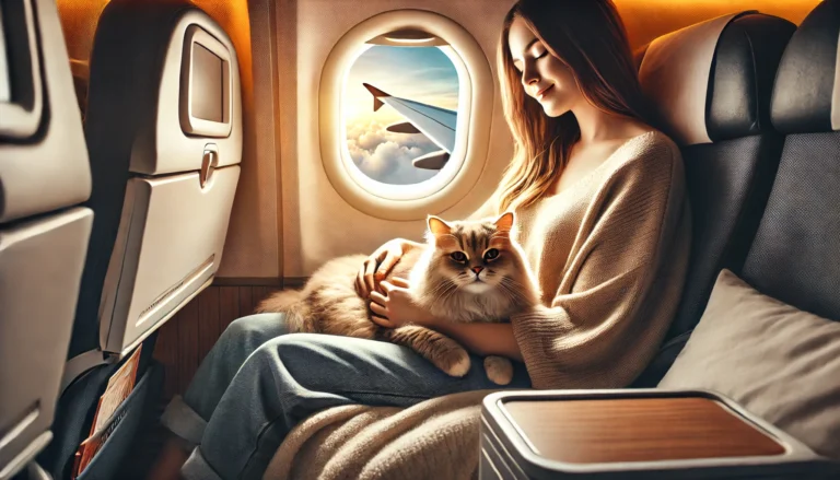 travelling with your cat by air